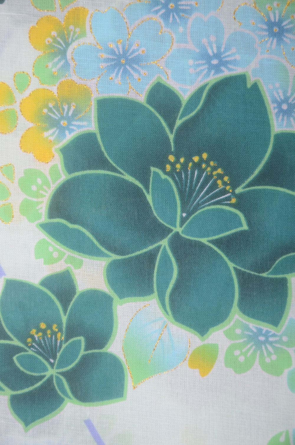 Japanese yukata kimono / H #556