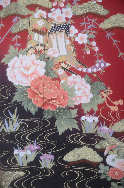 Long-sleeved kimono / Furisode / FK#2-193