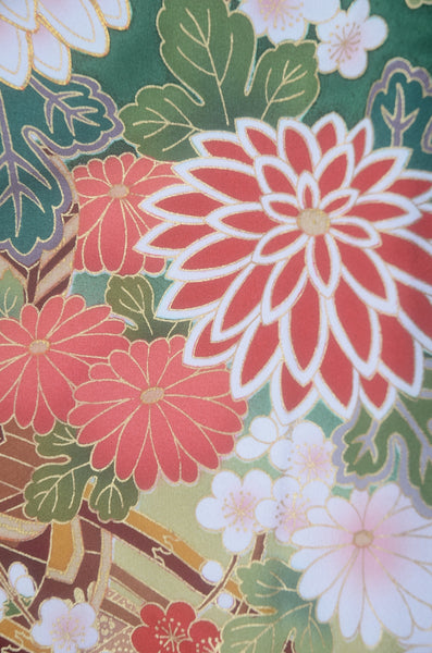 Long-sleeved kimono / Furisode / FK#2-194