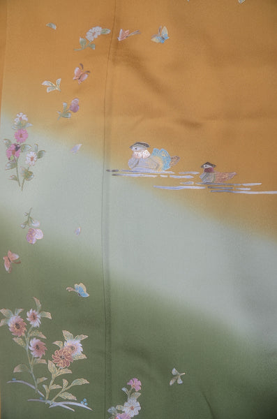 Long-sleeved kimono / Furisode / FK#2-196