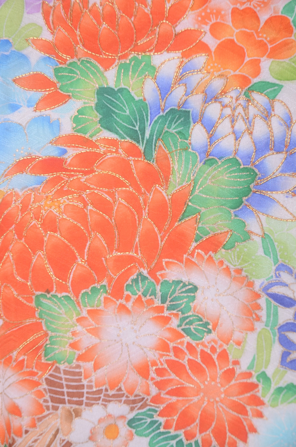 Long-sleeved kimono / Furisode / FK#2-197