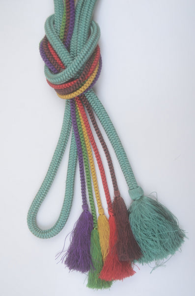 Long-sleeved kimono 6 items set / Furisode / FK#2-203