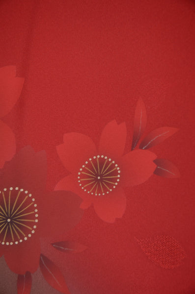 Long-sleeved kimono 6 items set / Furisode / FK#2-204