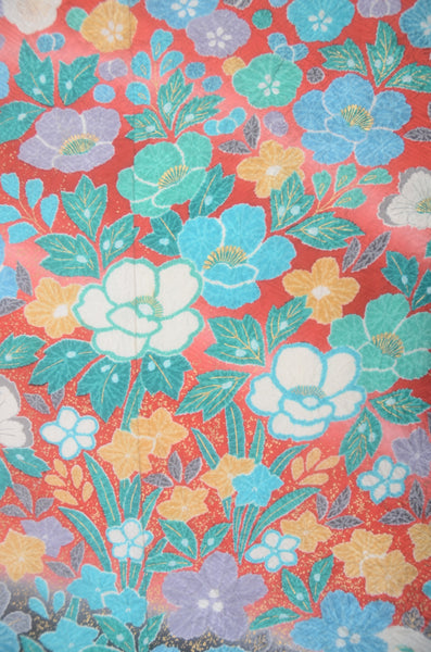 Long-sleeved kimono 6 items set / Furisode / FK#2-205