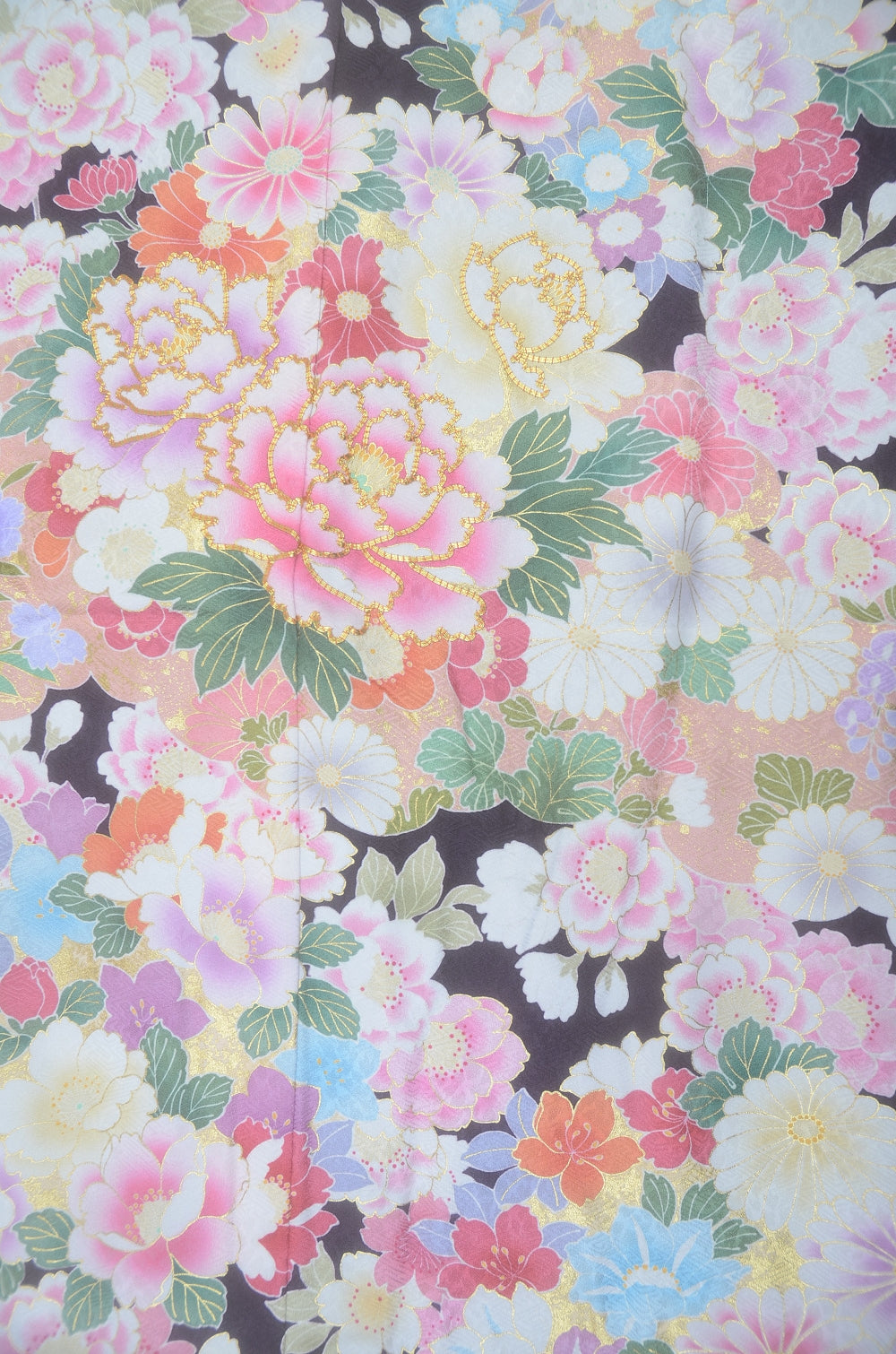 Long-sleeved kimono 6 items set / Furisode / FK#2-206