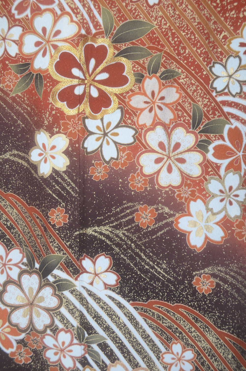 Long-sleeved kimono 6 items set / Furisode / FK#2-207