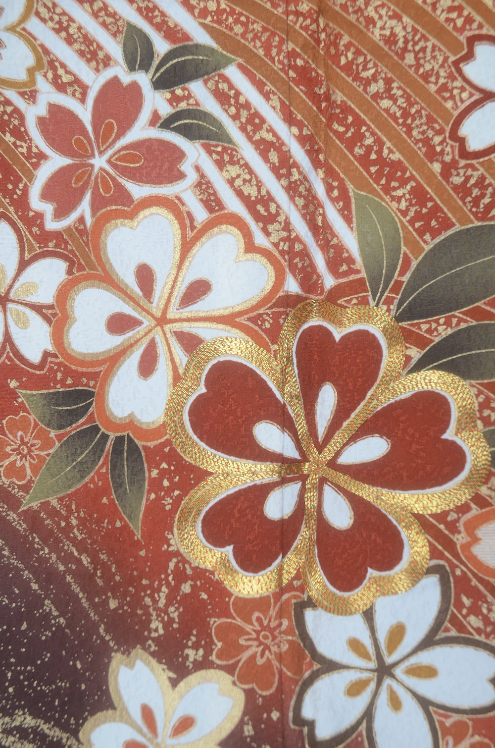 Long-sleeved kimono 6 items set / Furisode / FK#2-207