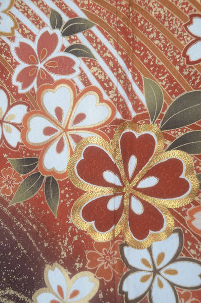 Long-sleeved kimono 6 items set / Furisode / FK#2-207