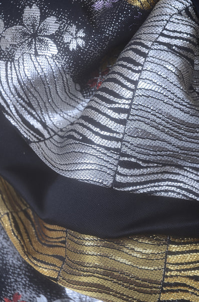 Long-sleeved kimono 6 items set / Furisode / FK#2-209