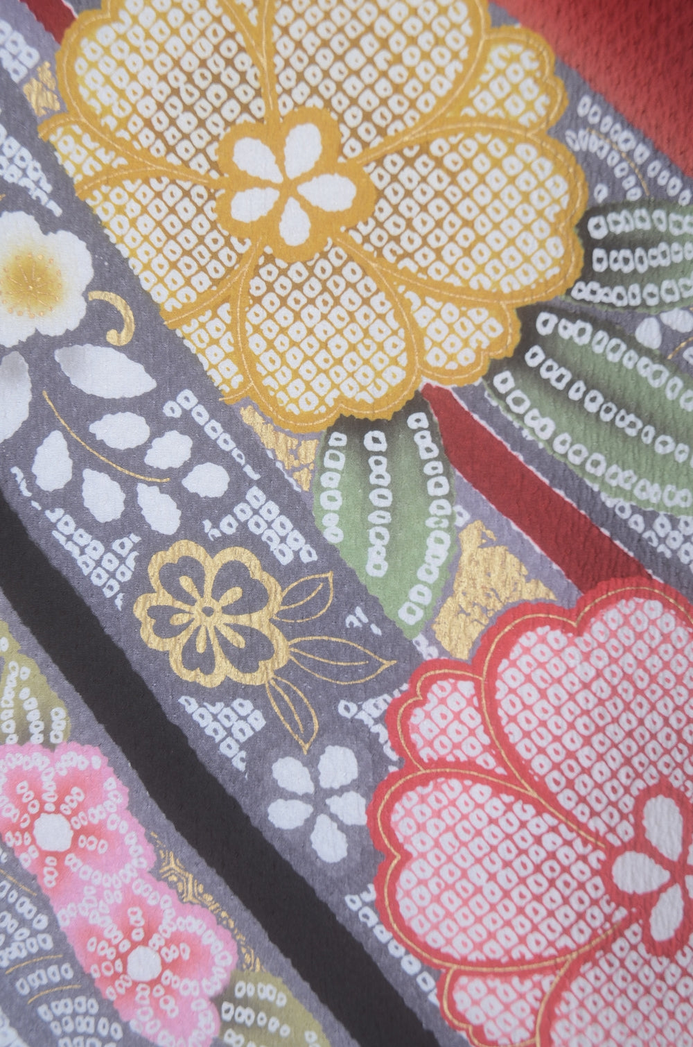 Long-sleeved kimono 6 items set / Furisode / FK#2-210