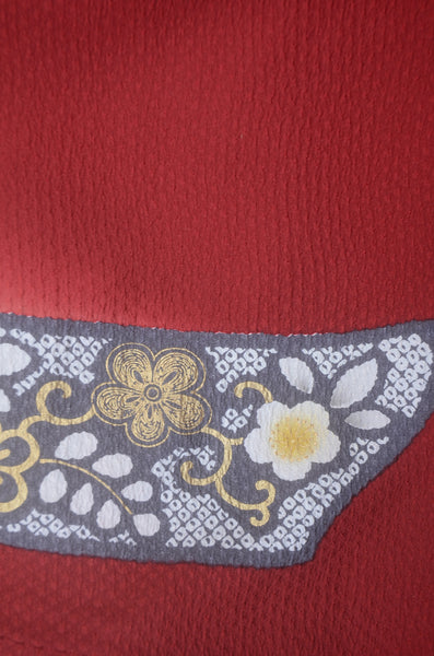 Long-sleeved kimono 6 items set / Furisode / FK#2-210