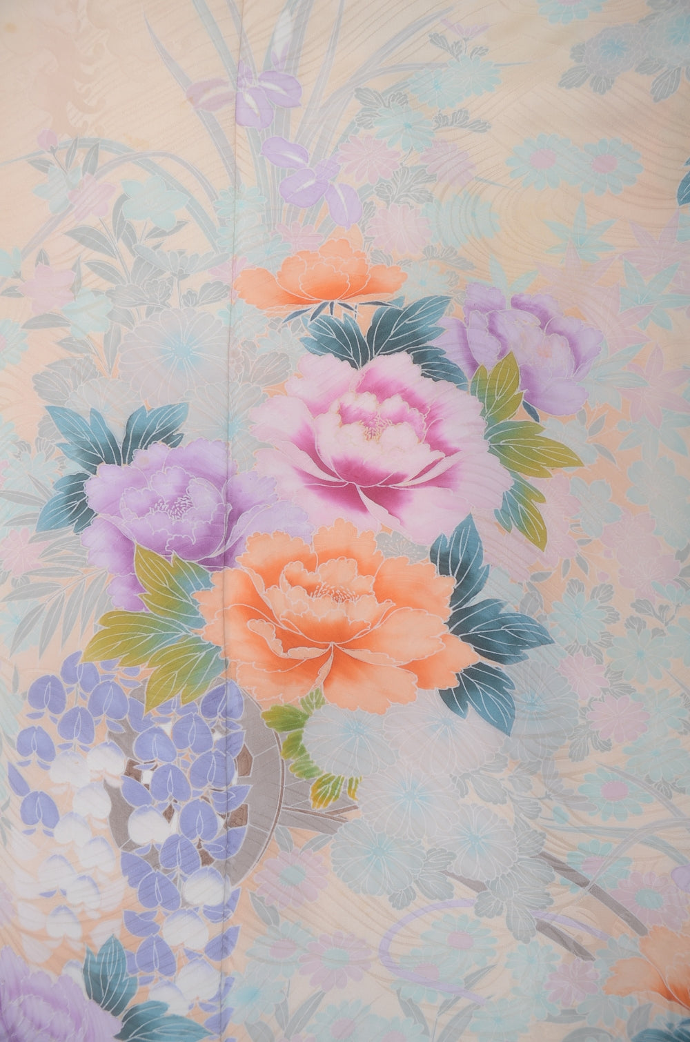 Long-sleeved kimono 6 items set / Furisode / FK#2-211