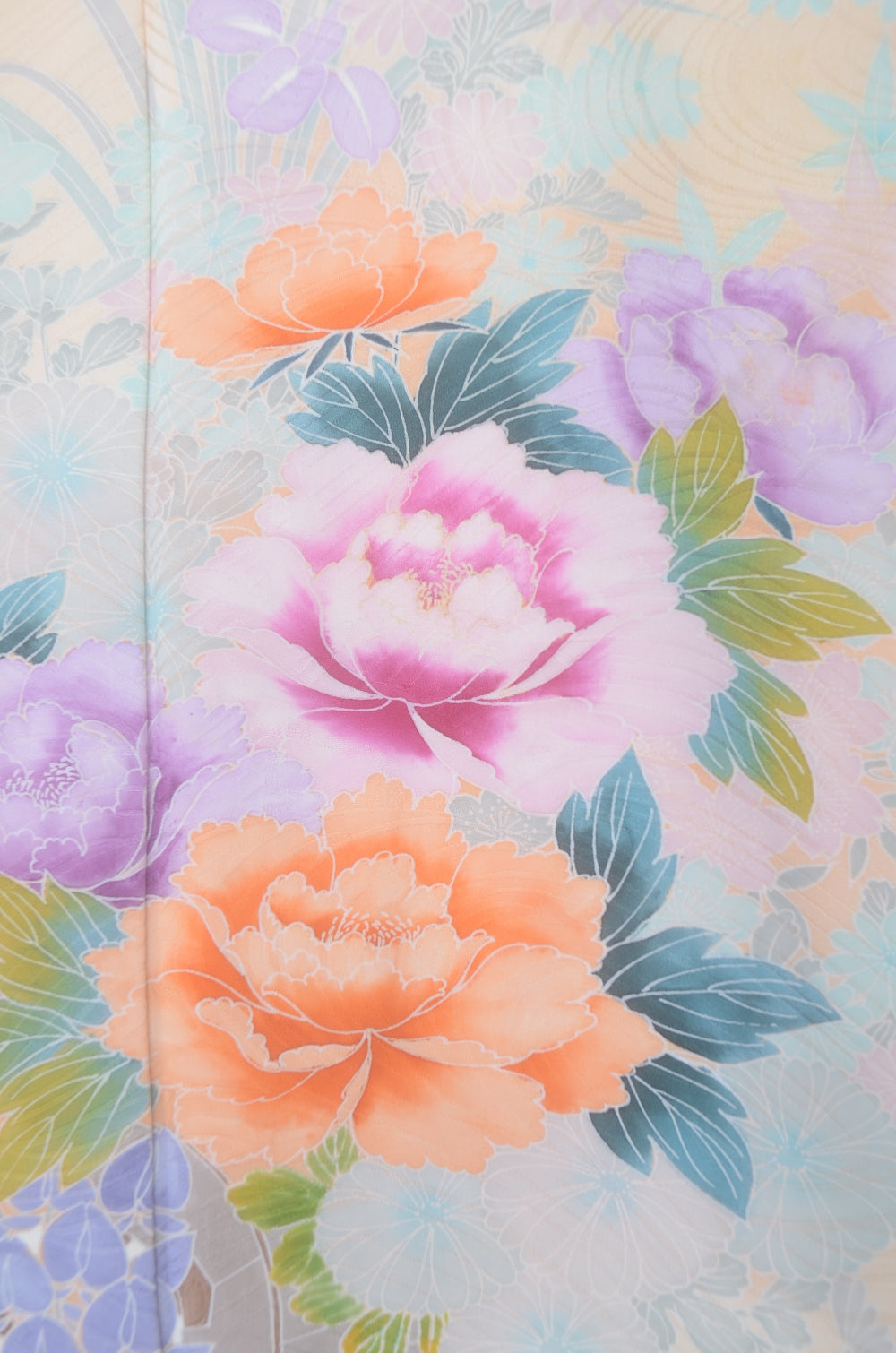 Long-sleeved kimono 6 items set / Furisode / FK#2-211