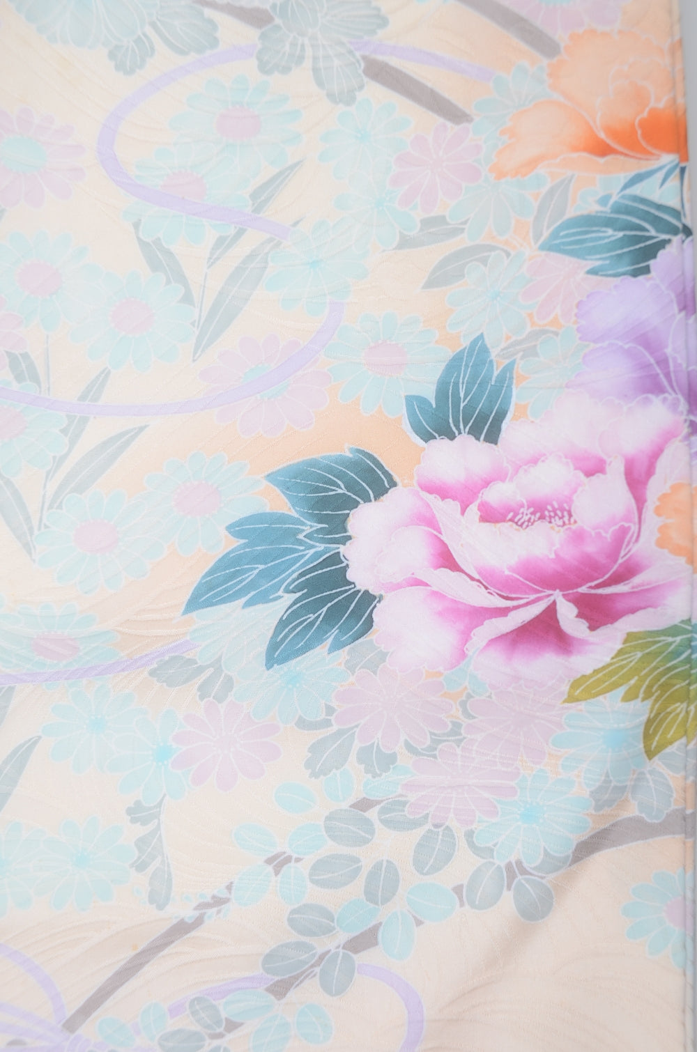 Long-sleeved kimono 6 items set / Furisode / FK#2-211