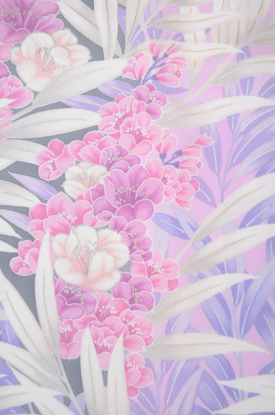 Long-sleeved kimono 6 items set / Furisode / FK#2-212