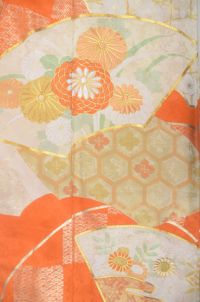 Long-sleeved kimono 6 items set / Furisode / FK#2-213