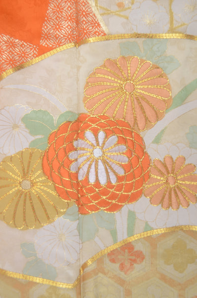 Long-sleeved kimono 6 items set / Furisode / FK#2-213