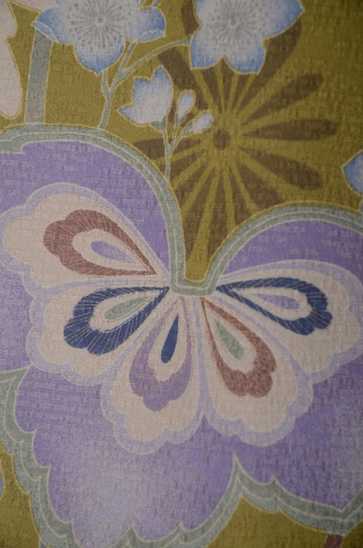 Japanese kimono 4 items set / SK #1-783