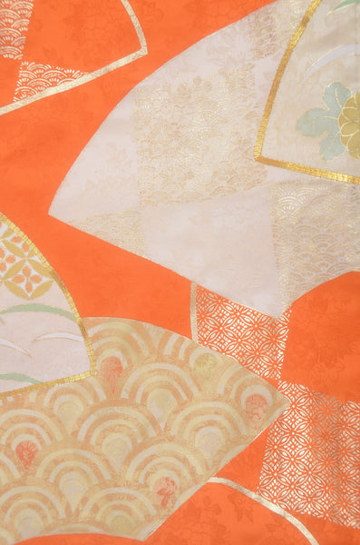 Long-sleeved kimono 6 items set / Furisode / FK#2-213