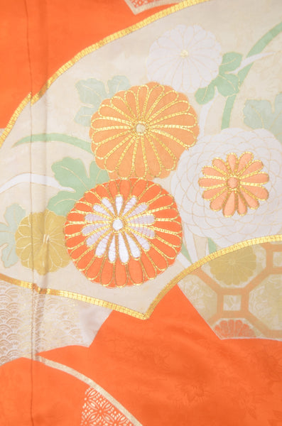 Long-sleeved kimono 6 items set / Furisode / FK#2-213