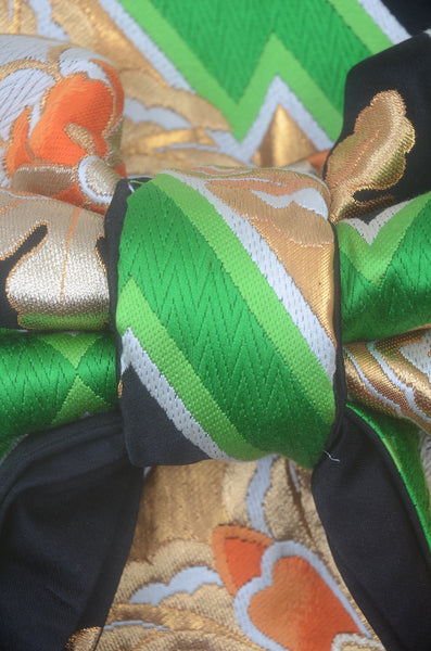 Long-sleeved kimono 6 items set / Furisode / FK#2-213