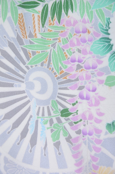 Long-sleeved kimono 6 items set / Furisode / FK#2-214