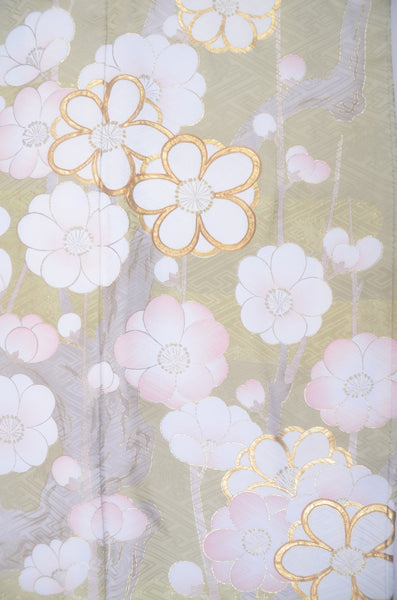 Long-sleeved kimono 6 items set / Furisode / FK#2-215