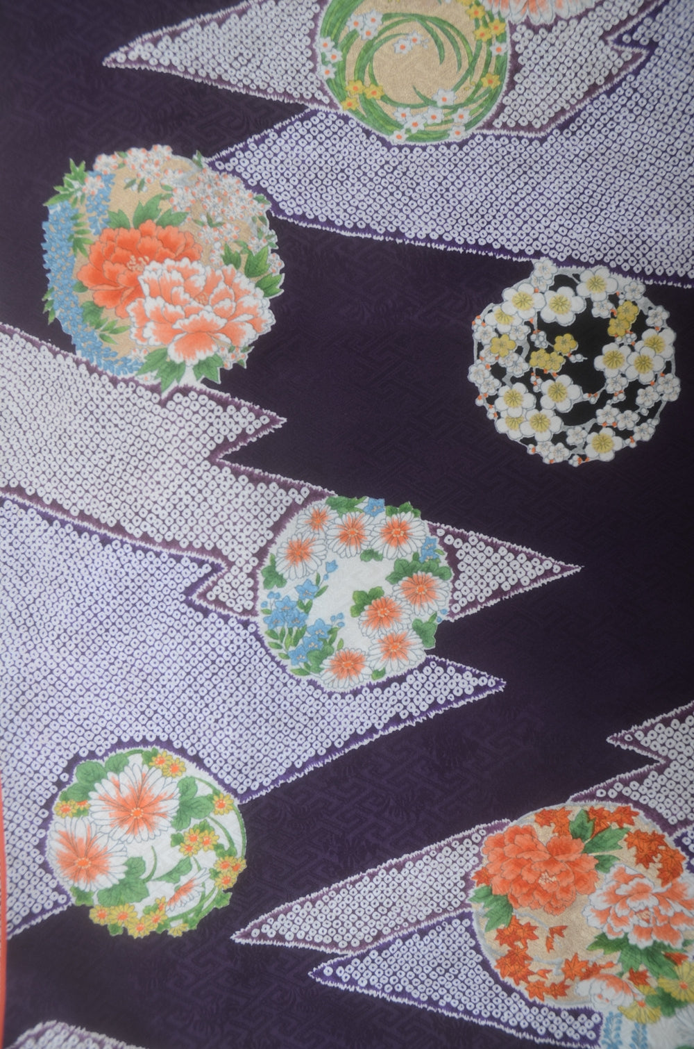 Japanese kimono 4 items set / SK #1-787