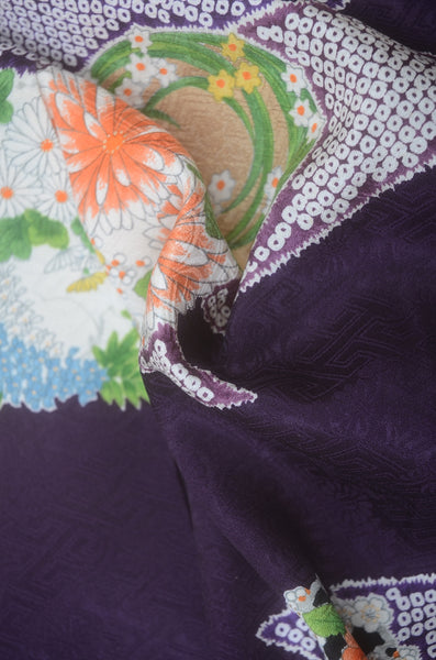 Japanese kimono 4 items set / SK #1-787