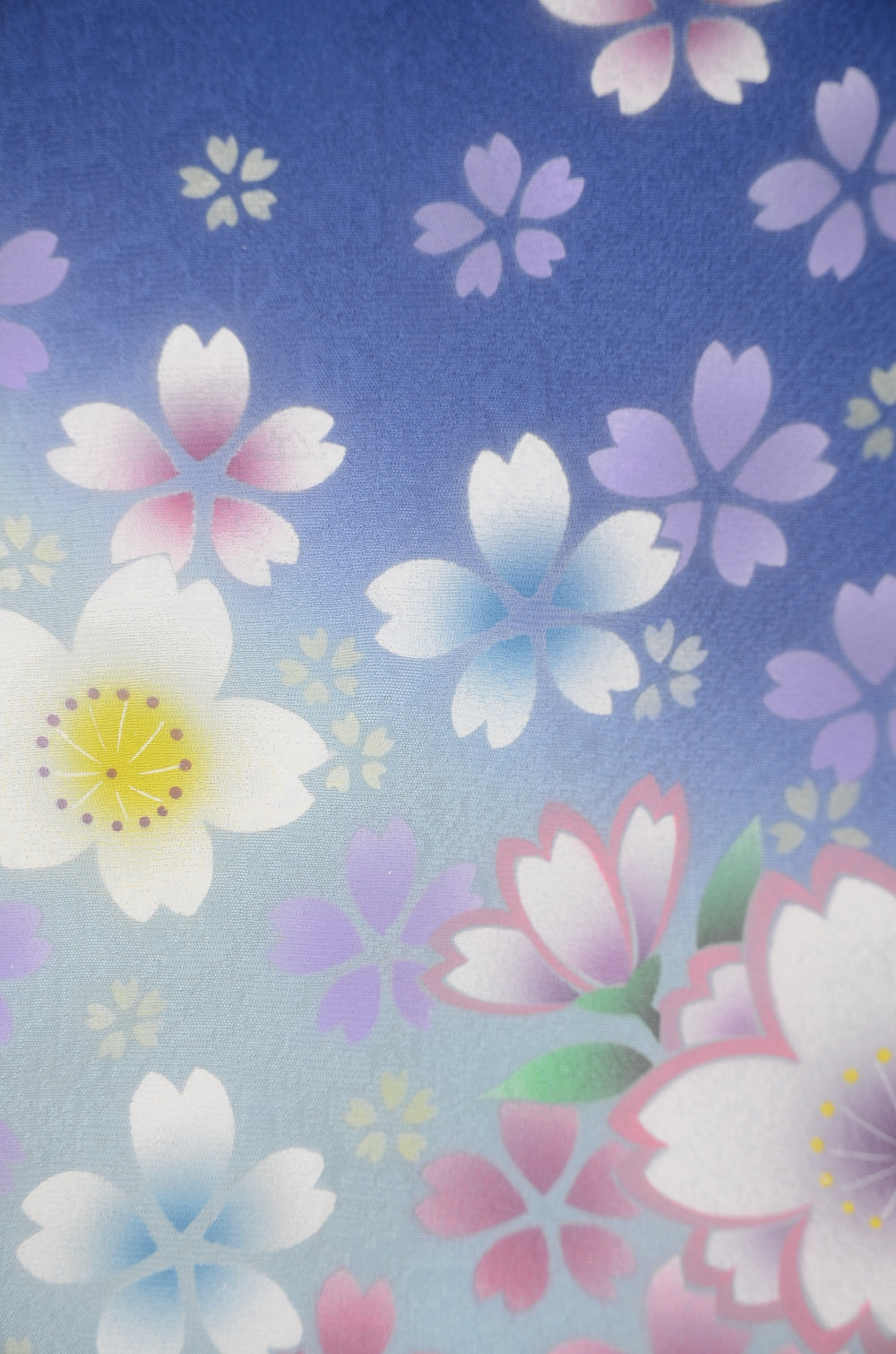 Long-sleeved kimono 6 items set / Furisode / FK#2-216