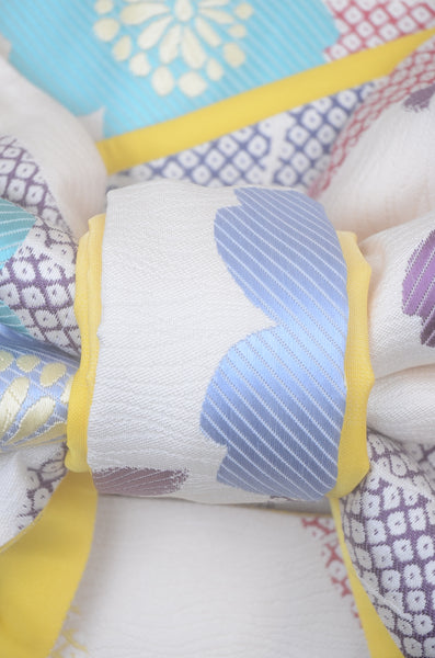 Long-sleeved kimono 6 items set / Furisode / FK#2-216