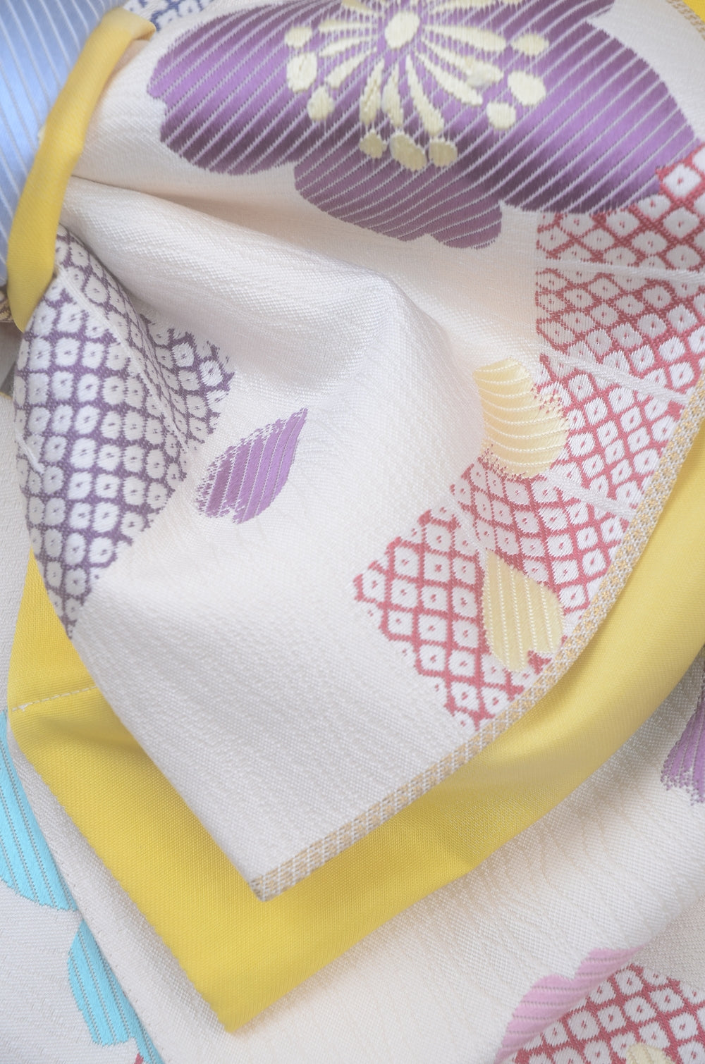 Long-sleeved kimono 6 items set / Furisode / FK#2-216