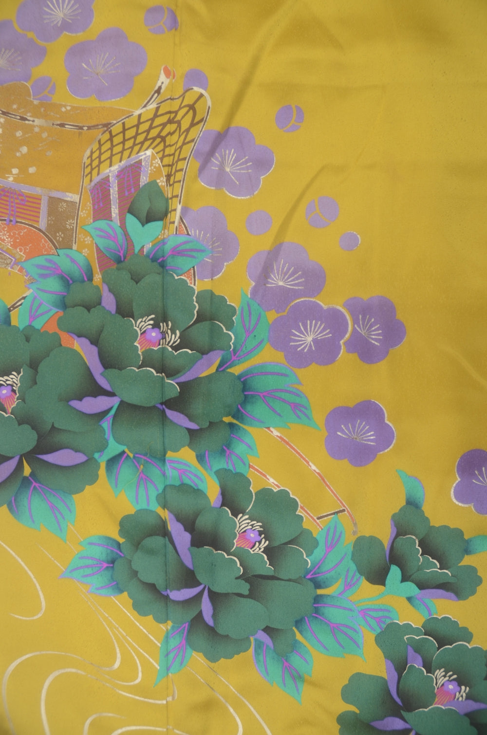 Long-sleeved kimono 6 items set / Furisode / FK#2-217