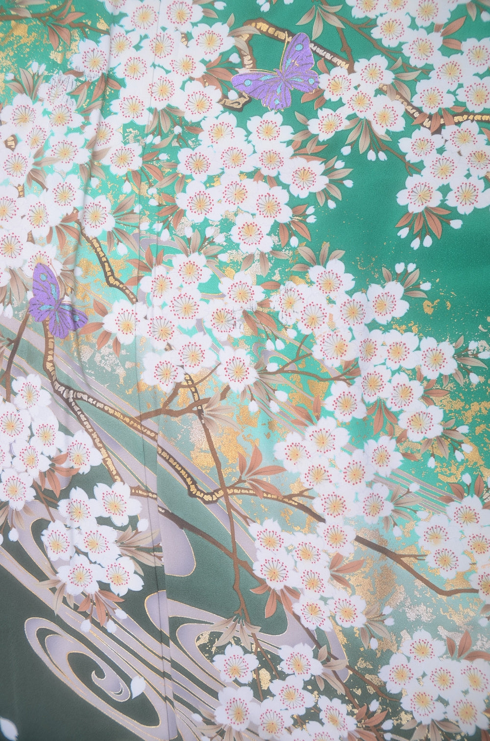 Long-sleeved kimono 6 items set / Furisode / FK#2-225