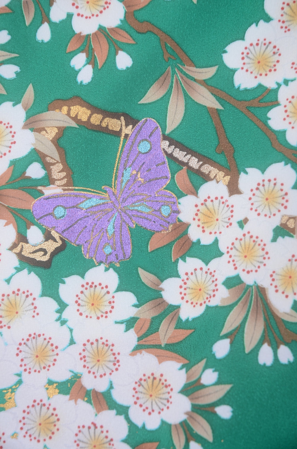 Long-sleeved kimono 6 items set / Furisode / FK#2-225