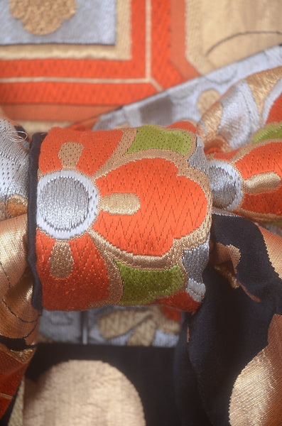 Long-sleeved kimono 6 items set / Furisode / FK#2-225