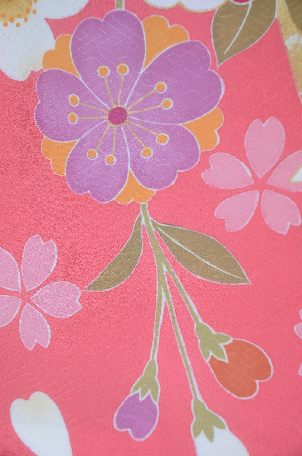 Long-sleeved kimono 6 items set / Furisode / FK#2-226