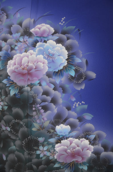 Long-sleeved kimono 6 items set / Furisode / FK#2-227