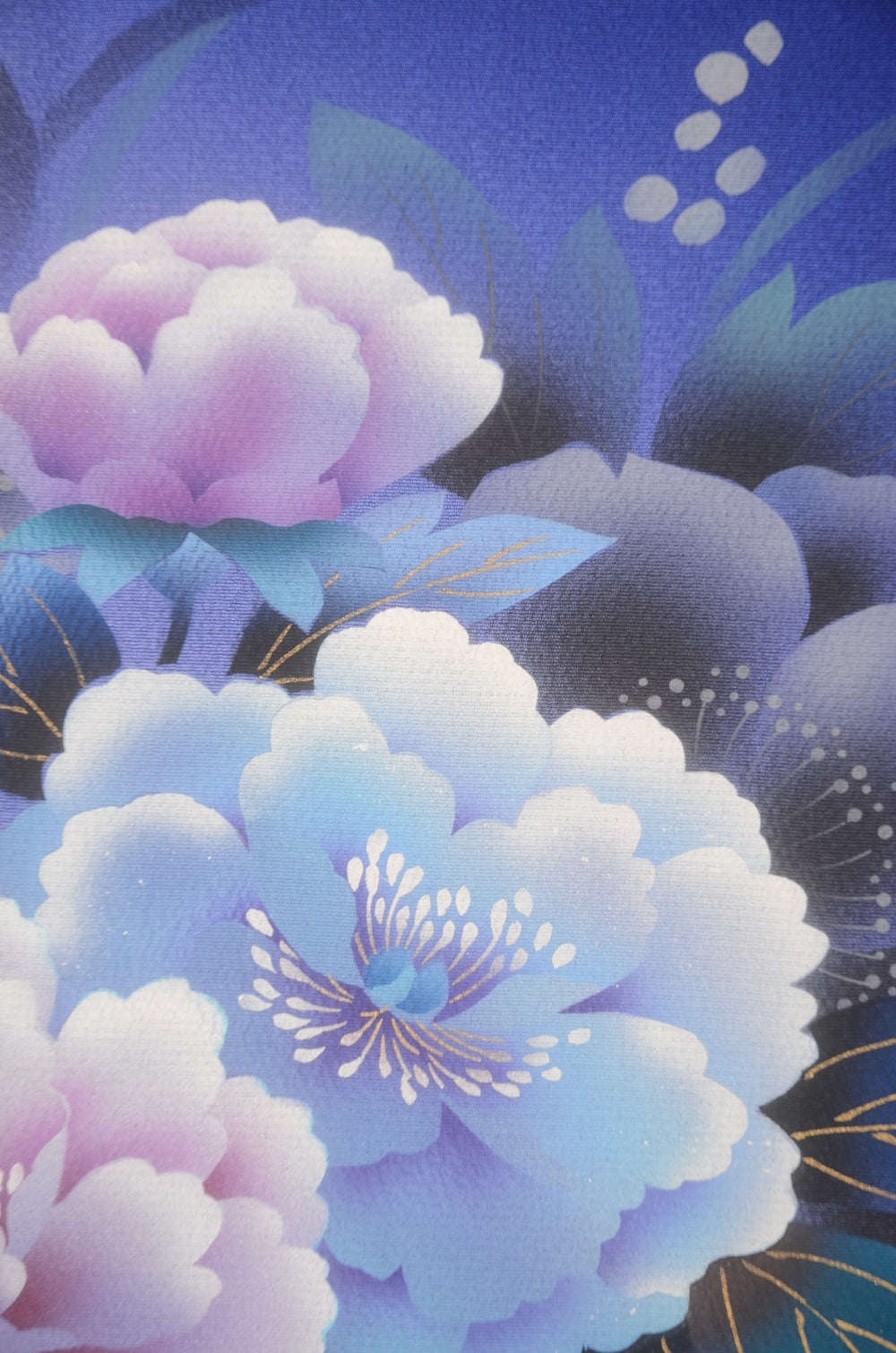 Long-sleeved kimono 6 items set / Furisode / FK#2-227