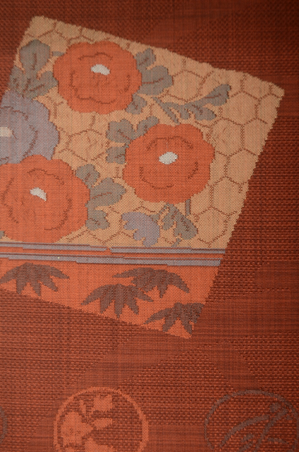 Traditional obi belt / TO #1-383