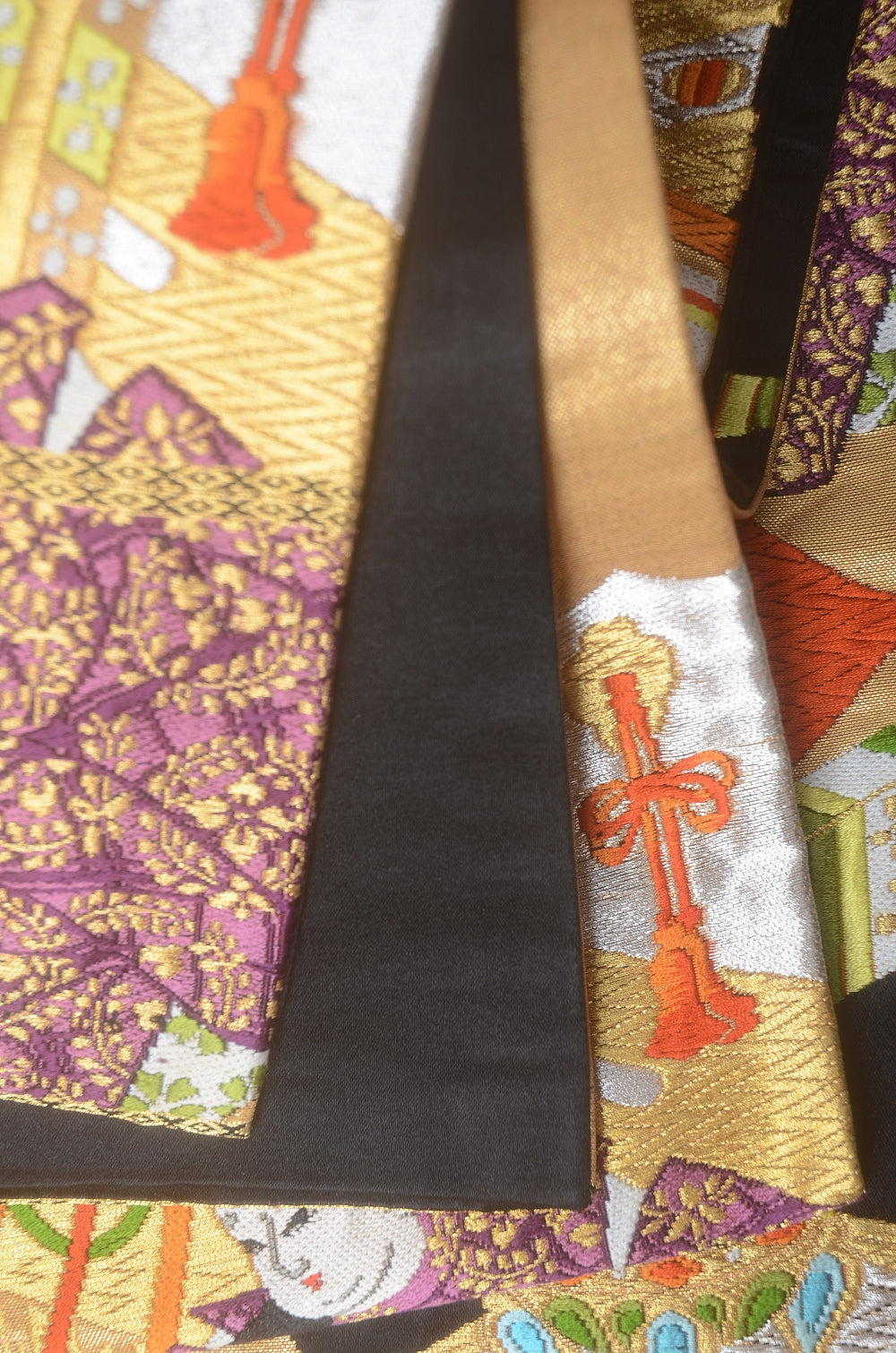 Traditional obi belt / TO #1-386