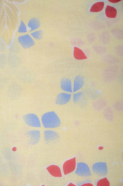 Japanese yukata kimono / H #456