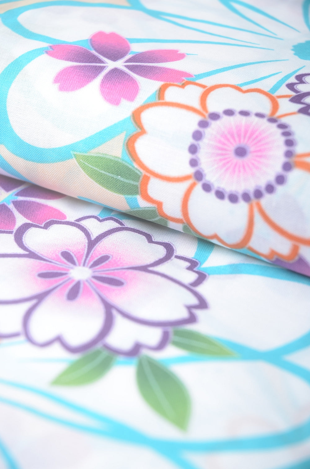 Japanese yukata kimono/ Plus size / P #342