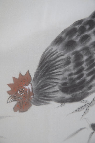 Men Jacket / M-Ha #1-696(A truly rare haori featuring a rooster motif)