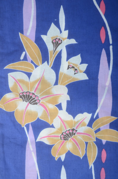 Japanese yukata kimono/ Plus size / P #354