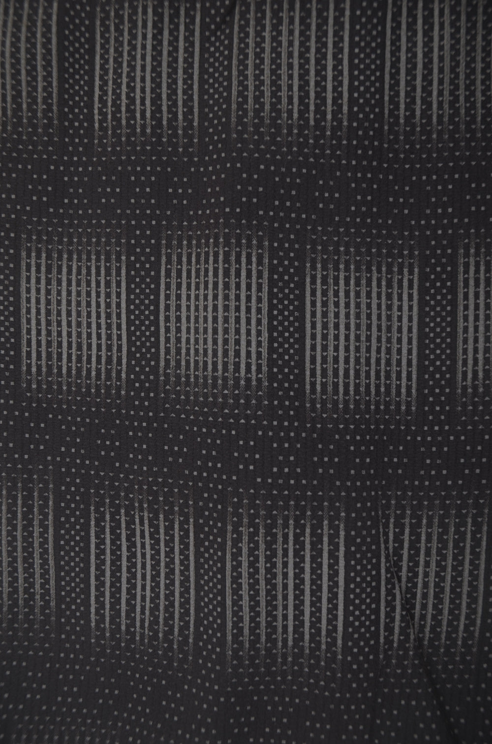 Men Jacket / M-Ha #1-707(One-of-a-Kind Men’s Haori with Kasuri-Inspired Pattern)