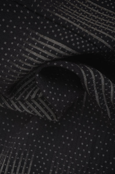 Men Jacket / M-Ha #1-707(One-of-a-Kind Men’s Haori with Kasuri-Inspired Pattern)