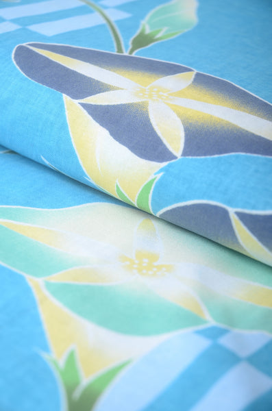 Japanese yukata kimono/ Plus size / P #372