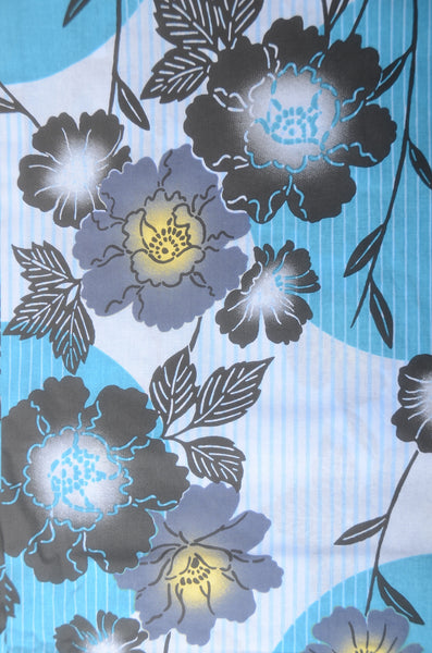 Japanese yukata kimono/ Plus size / P #376