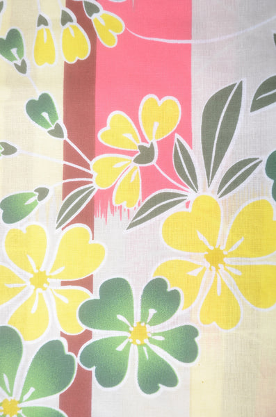 Japanese yukata kimono/ Plus size / P #378